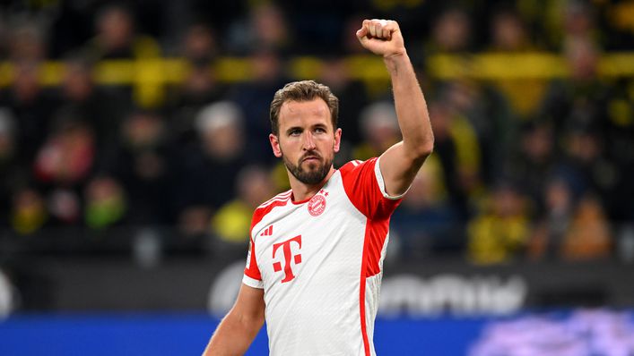 Bayern Munich's Harry Kane put on a fine performance to sink Borussia Dortmund