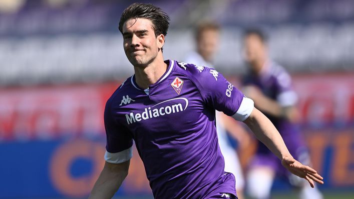 Dusan Vlahovic has been in lethal form for Fiorentina this season