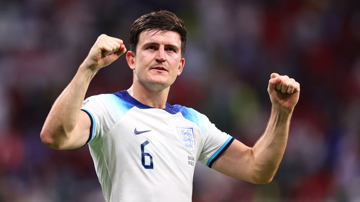 Harry Maguire saluted the England faithful following the win over Senegal