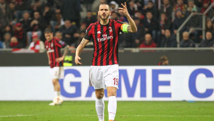 Leonardo Bonucci's season with AC Milan is not remembered fondly by many