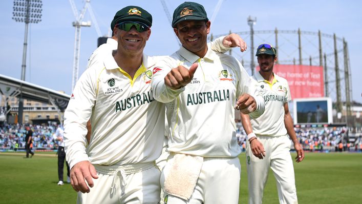 David Warner and Usman Khawaja helped Australia win the World Test Championship this year