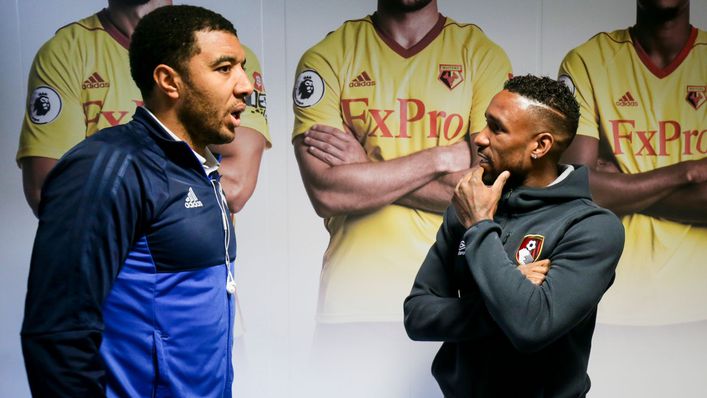 Troy Deeney and Jermain Defoe competed against each other at the top level