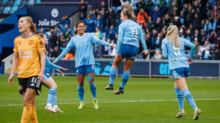 Lauren Hemp is now in her sixth season at Manchester City