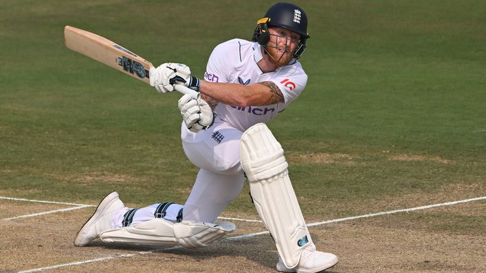 Ben Stokes hit 47 runs from 54 balls in England's first innings