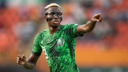 Victor Osimhen has been declared fit to play for Nigeria against South Africa