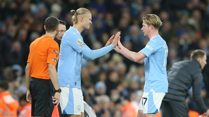 Erling Haaland and Kevin De Bruyne are ready to combine again