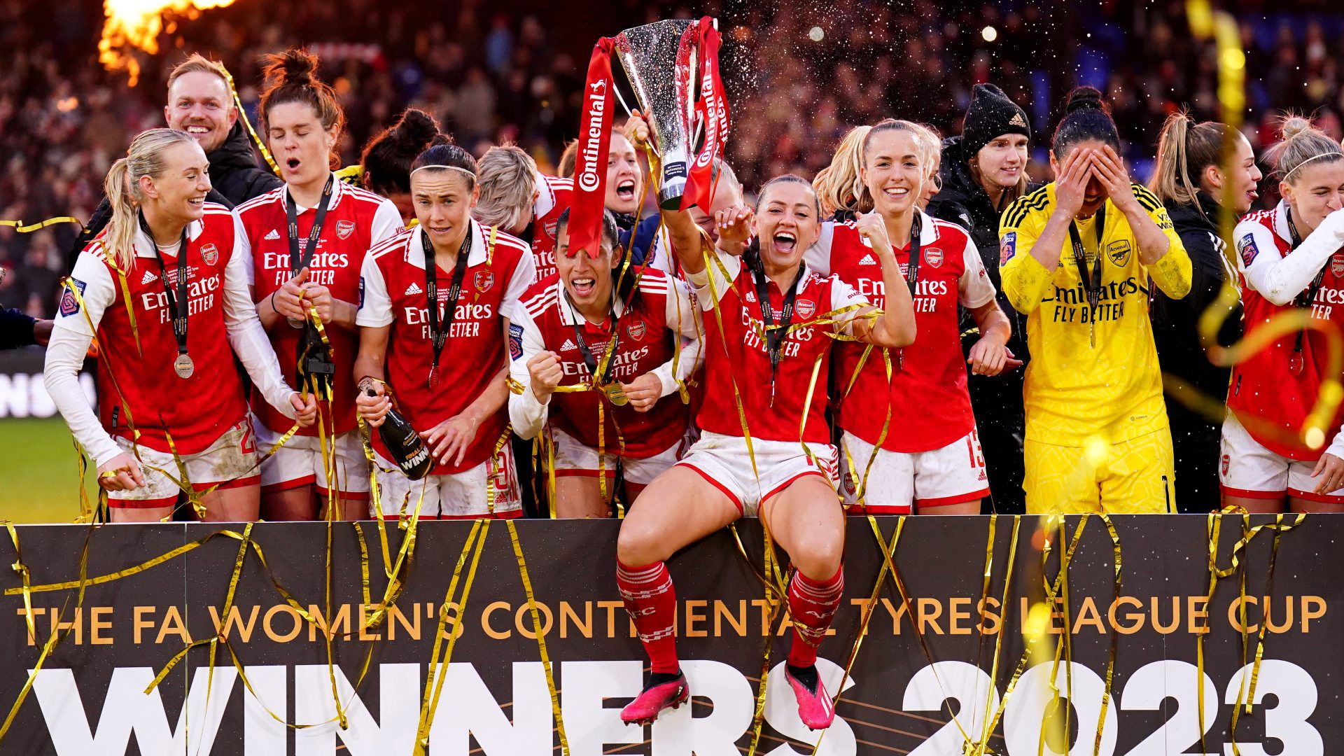 Arsenal Women End Four-Year Trophy Drought In Continental Cup Final