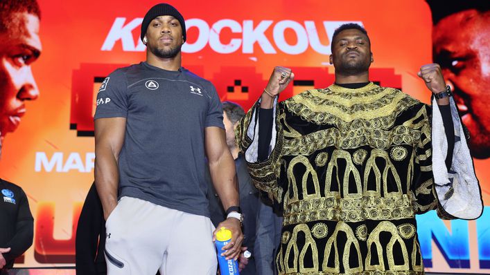 Anthony Joshua's fight with Francis Ngannou headlines another exciting boxing card in Saudi Arabia