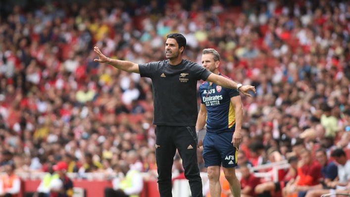 Mikel Arteta will hope his side can win back-to-back games in the Premier League