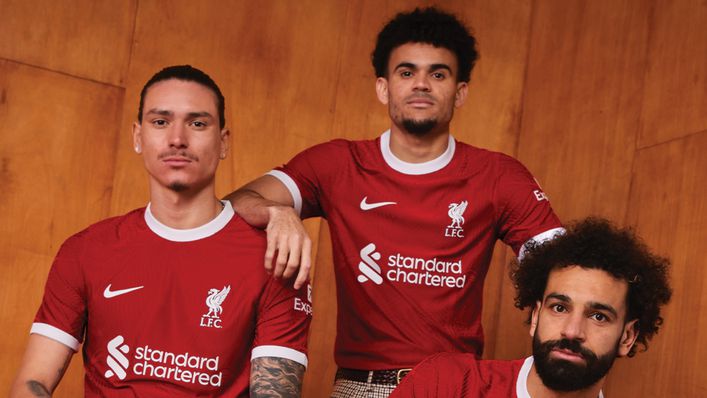 Liverpool will wear their 2023-24 home kit on the final day of this campaign against Aston Villa