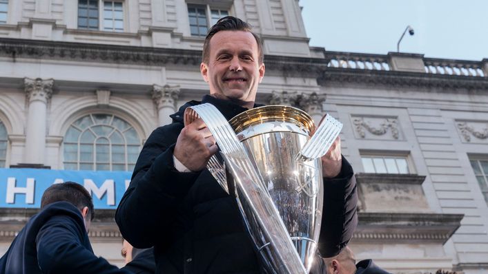 Ronny Deila celebrated MLS Cup glory with New York City FC last season