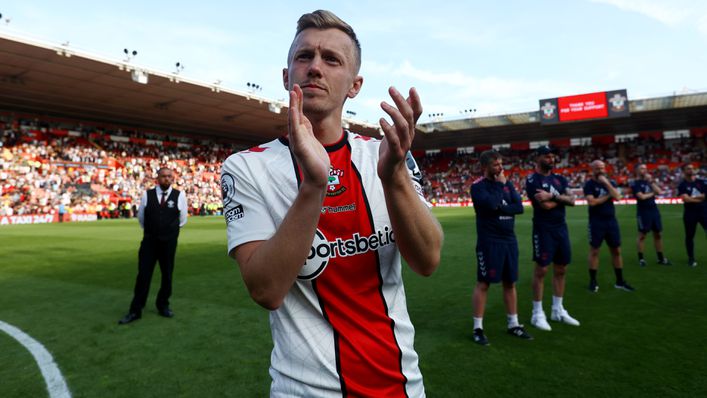 West Ham are reportedly keen on a move for Southampton skipper James Ward-Prowse