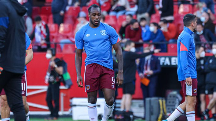 Michail Antonio has six Europa Conference League goals to his name this season