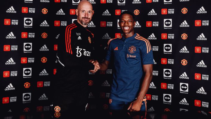 Tyrell Malacia has become Erik ten Hag's first Manchester United signing