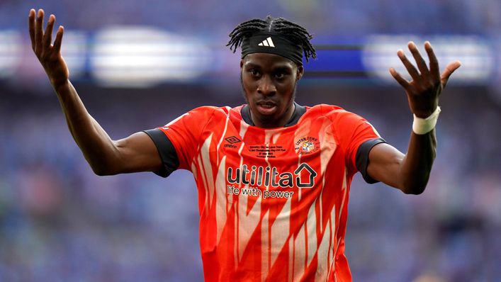 Luton signed Elijah Adebayo from League Two club Walsall in 2021