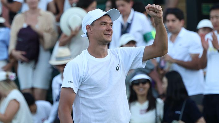 Kamil Majchrzak has won his last two games in straight sets and looks in the sort of form to at least trouble Khachanov
