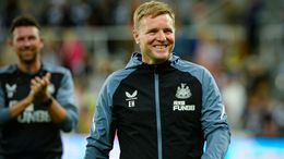 Newcastle boss Eddie Howe has plenty of reasons to be smiling right now