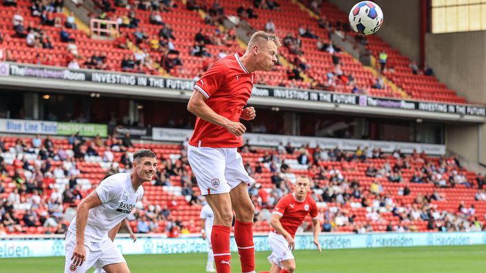 Mads Andersen was brought in from Barnsley this summer and boosts Luton's physical presence further