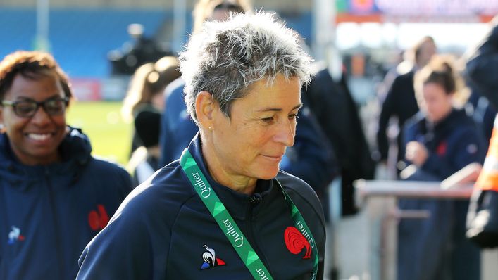 Annick Hayraud is the vastly-experienced France head coach