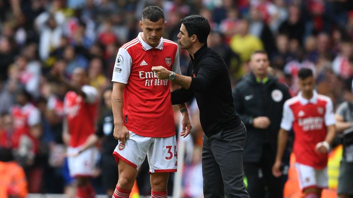 Mikel Arteta has brought the best out of Granit Xhaka at Arsenal
