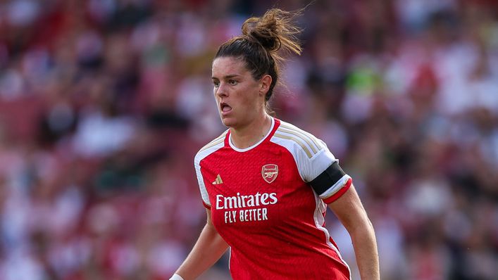 Jen Beattie played the full 90 minutes in Arsenal's 1-0 loss to Liverpool last weekend