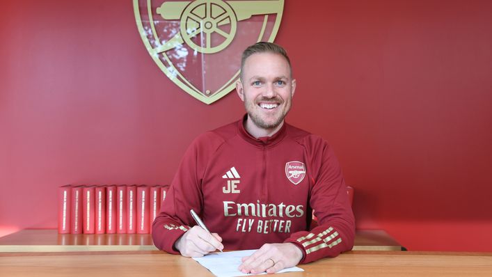 Jonas Eidevall was appointed Arsenal boss in June 2021