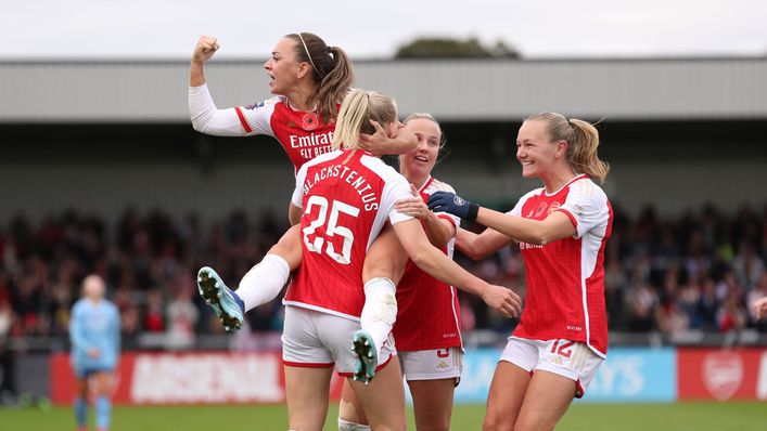 Stina Blackstenius scored the winner against Manchester City