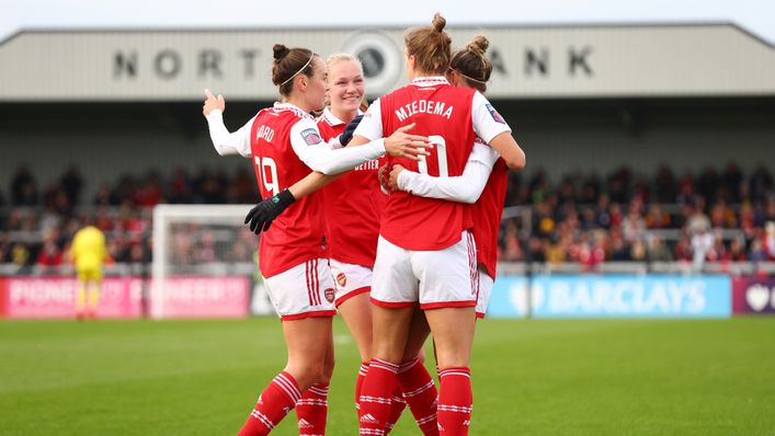 Vivianne Miedema's first-half strike was enough for Arsenal to beat Everton