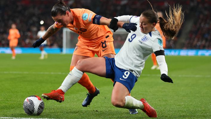 England midfielder Fran Kirby made her 68th appearance for the national team against the Netherlands