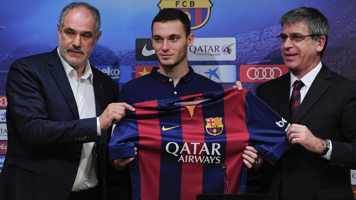 Thomas Vermaelen was unable to make an impact at Barcelona