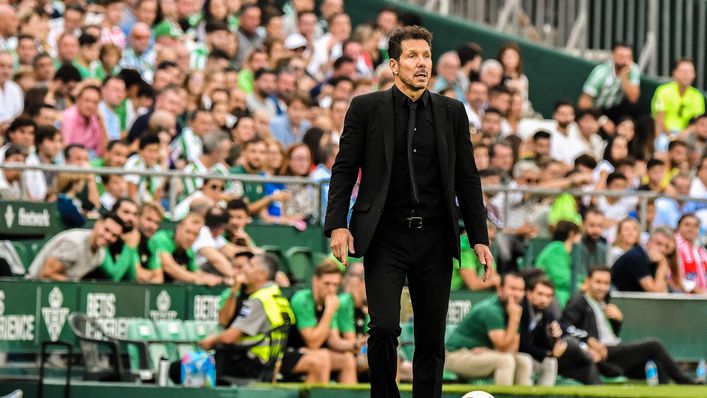 Diego Simeone will be hoping Atletico can get one over on Barcelona in Sunday's meeting