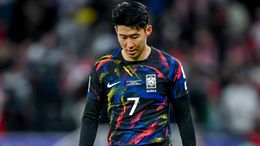 Heung-Min Son could not add to his 44 international goals against Jordan