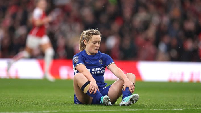 Erin Cuthbert has started 10 of Chelsea's 13 WSL games this season
