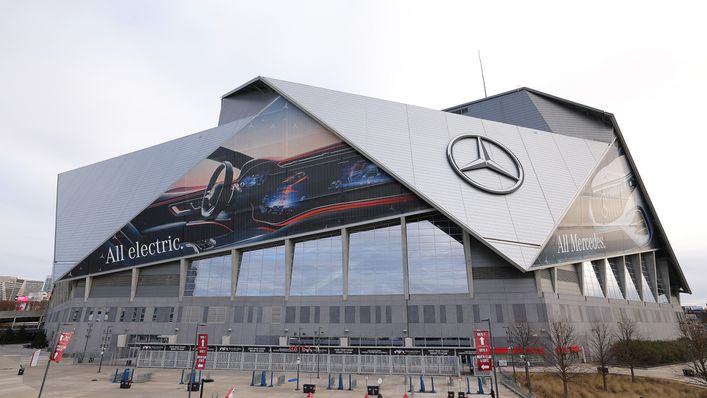 Mercedes-Benz Stadium is located in Atlanta, Georgia