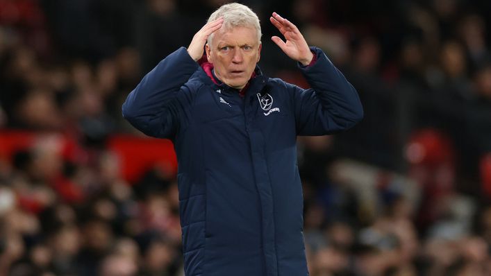 David Moyes' West Ham are locked in a relegation battle