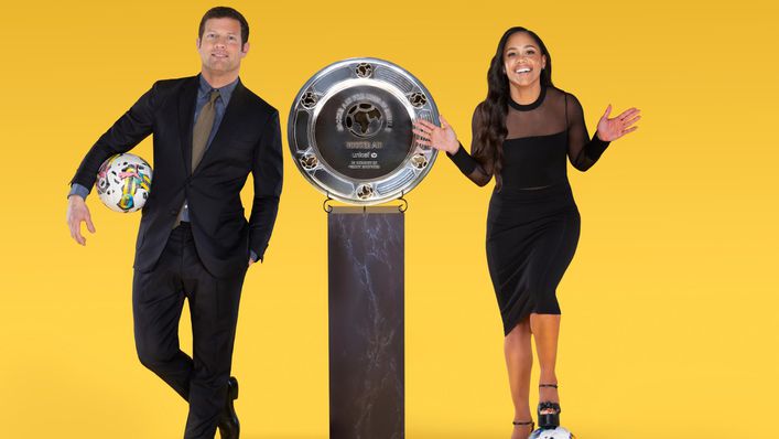 Dermot O'Leary and Alex Scott will be on hand at Old Trafford to present Soccer Aid