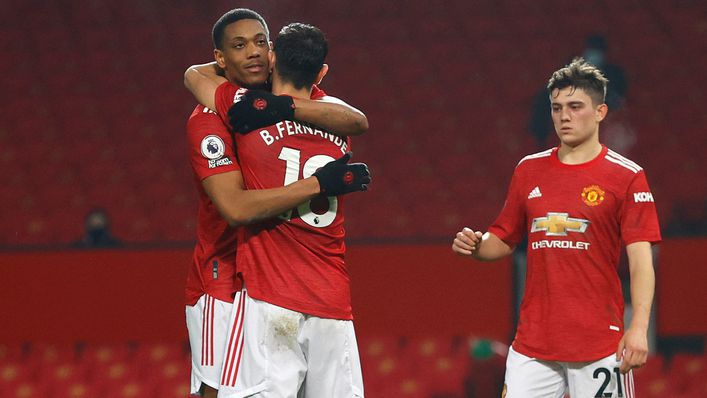 Manchester United thumped Southampton at Old Trafford