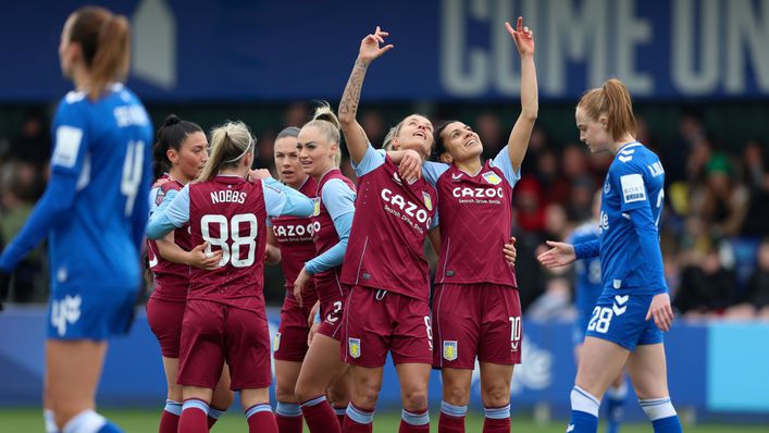 Kenza Dali scored Aston Villa's opener in a 2-0 win over Everton