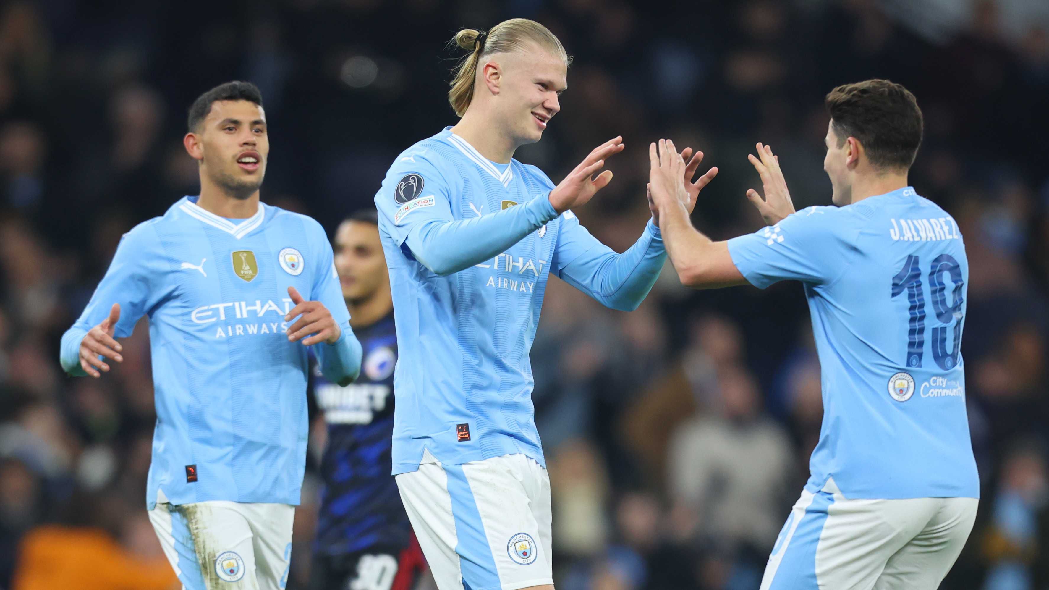 Key Talking Points As Manchester City Cruise Into Champions League Last ...