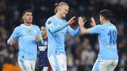 Erling Haaland scored in Manchester City's win