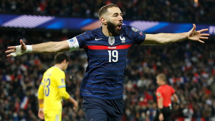 France forward Karim Benzema is a leading contender for the Golden Boot in Qatar