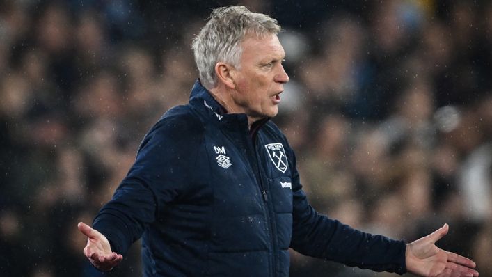 West Ham boss David Moyes saw his side lose 5-1 at home to Newcastle on Wednesday night
