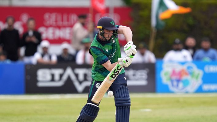 Irish batter Lorcan Tucker will be hoping to star against Canada