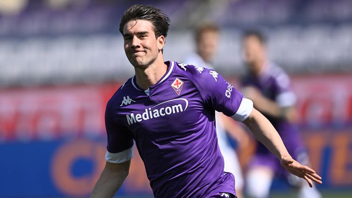 Tottenham are at the front of the queue for Fiorentina's star striker Dusan Vlahovic