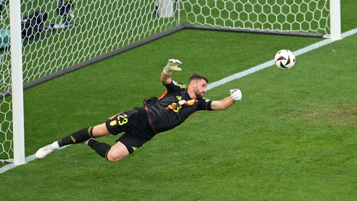 Spain goalkeeper Unai Simon has been superb at Euro 2024