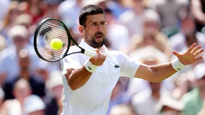 Novak Djokovic has looked in imperious form at Wimbledon, dropping just 12 games in his last six sets