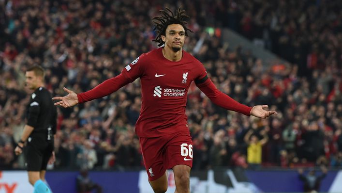 Trent Alexander-Arnold will hope to shine when Liverpool head to Arsenal