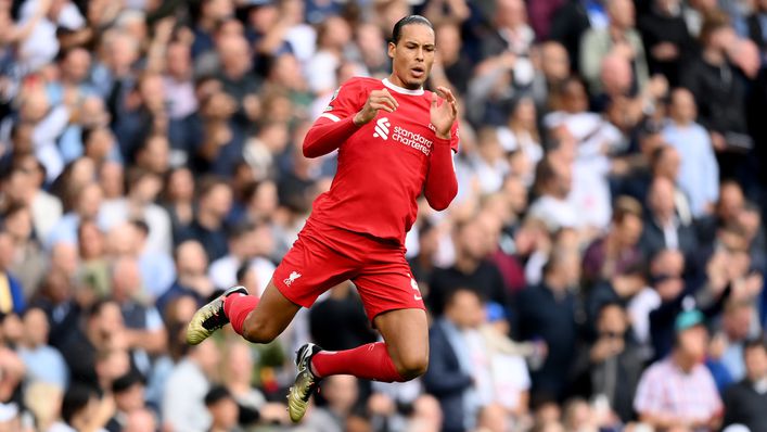 Virgil van Dijk impressed in Liverpool's 2-1 loss at Tottenham
