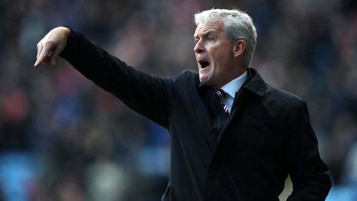 Mark Hughes finished ninth in each of his first three seasons at Stoke