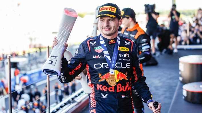 Max Verstappen is on the verge of a third-straight Formula 1 title